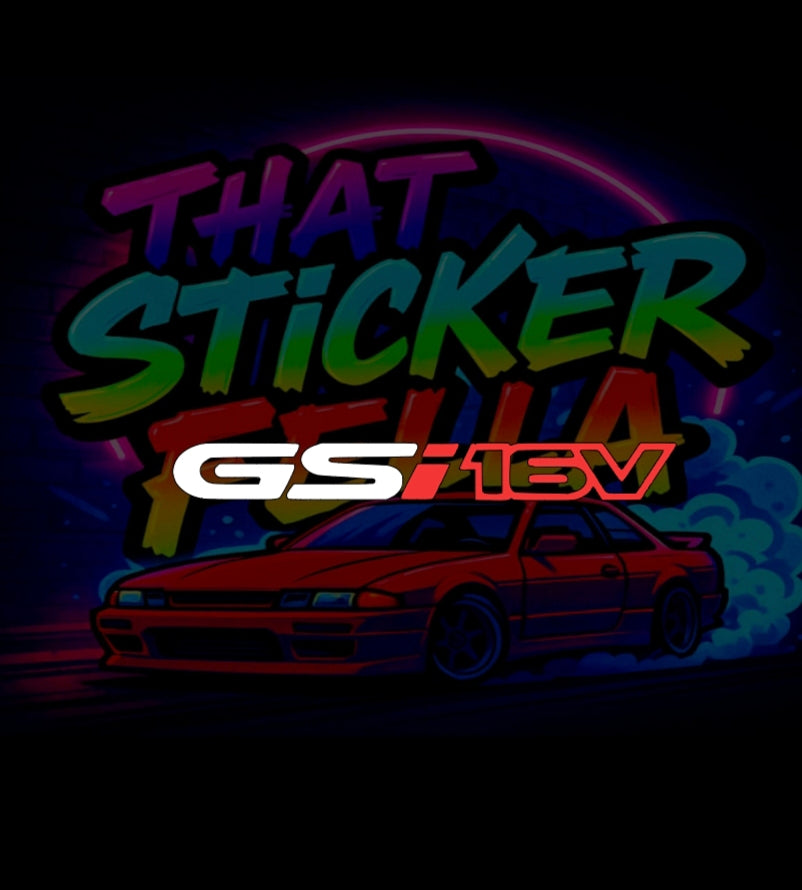 Gsi 16v windscreen sticker