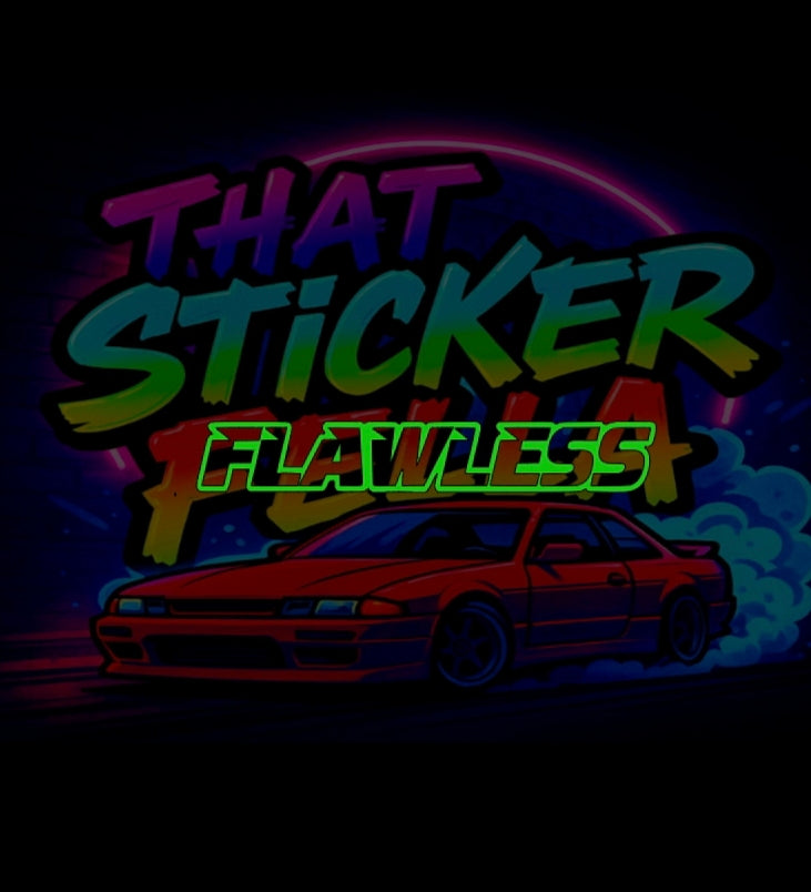 Flawless sticker