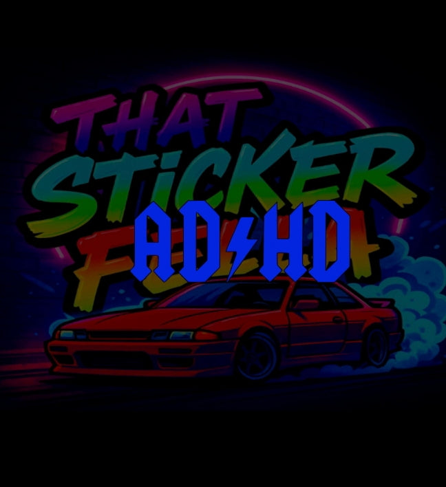 ADHD sticker