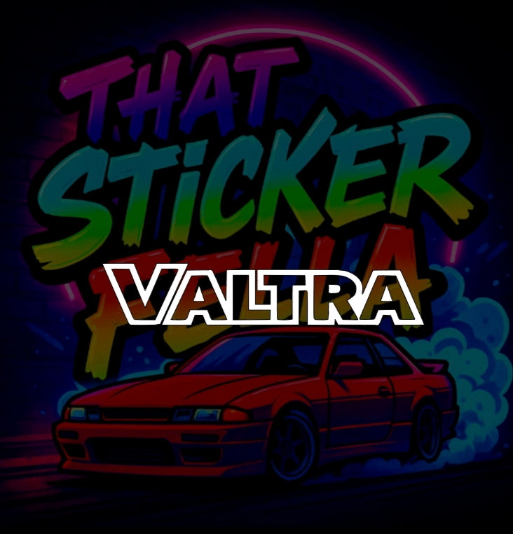 Valtra windscreen sticker