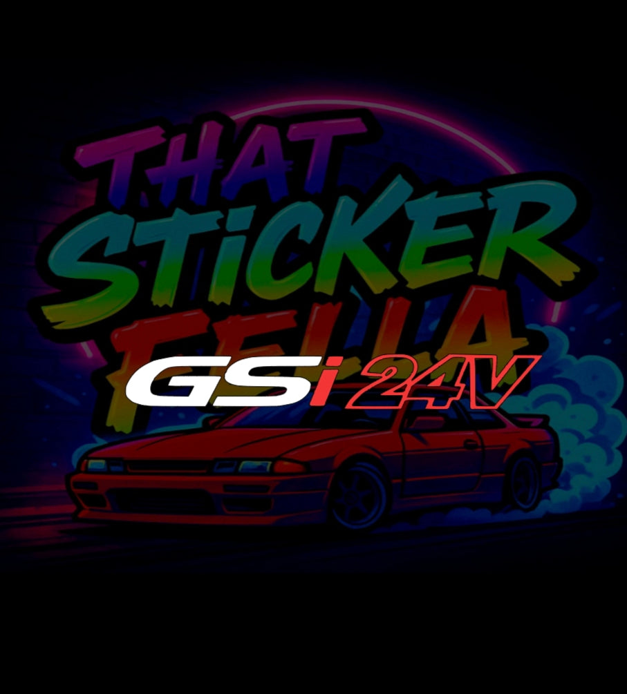 Gsi 24v windscreen sticker