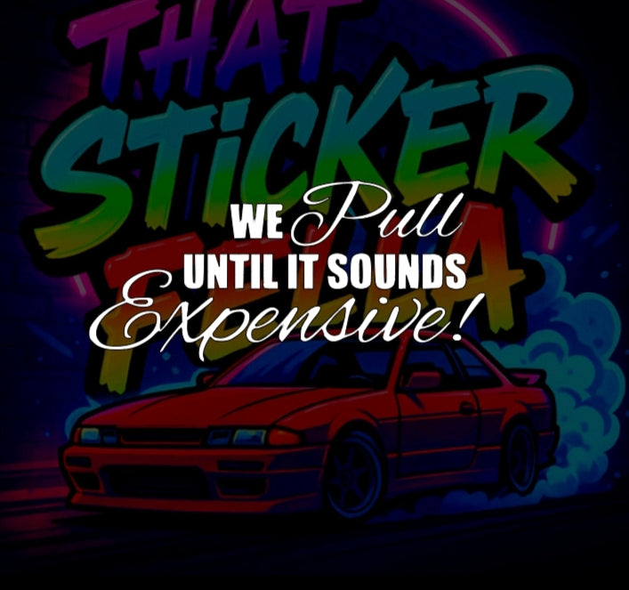 We pull until it sounds expensive