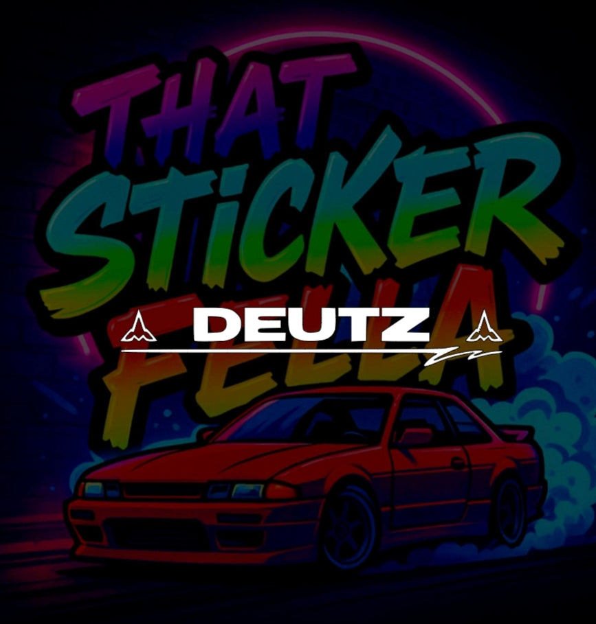 Deutz windscreen sticker