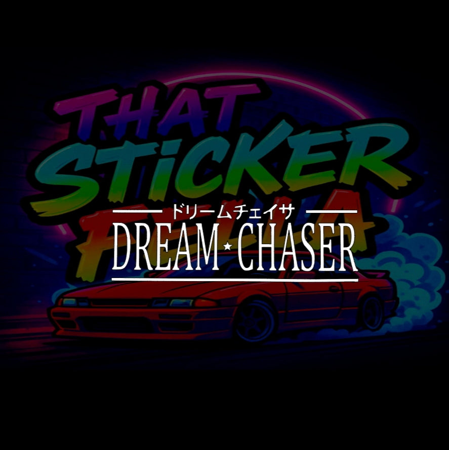 Dream chaser window sticker