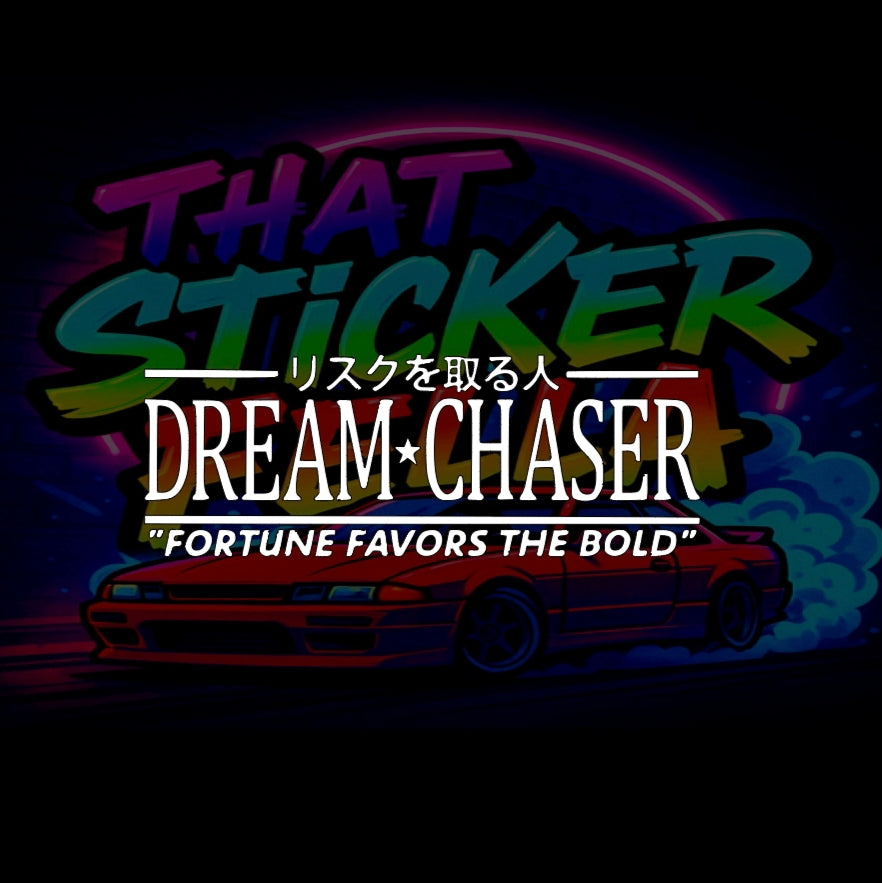 Dream chaser window sticker