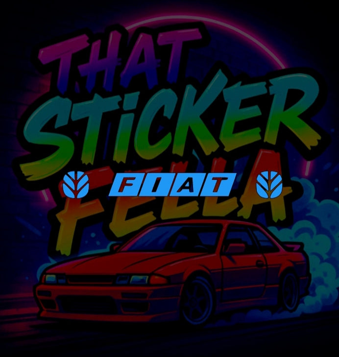 Fiat windscreen sticker