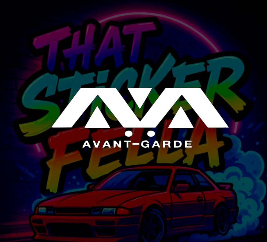 Ava avant-garde sticker