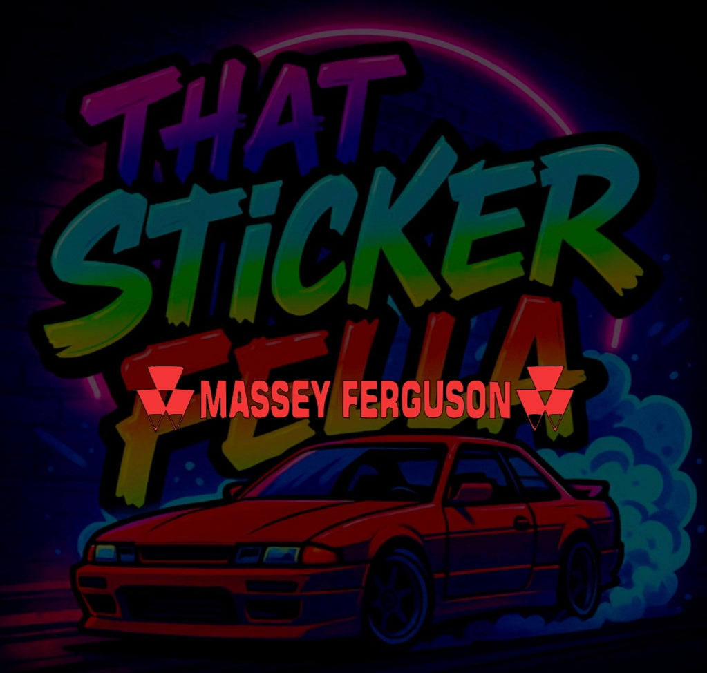 Massey Ferguson windscreen sticker