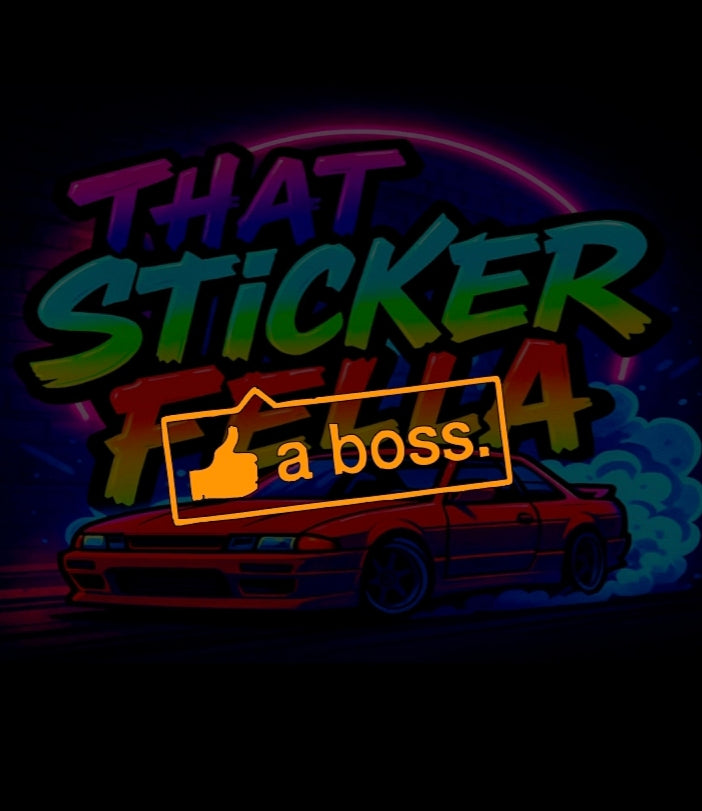 Like a boss sticker