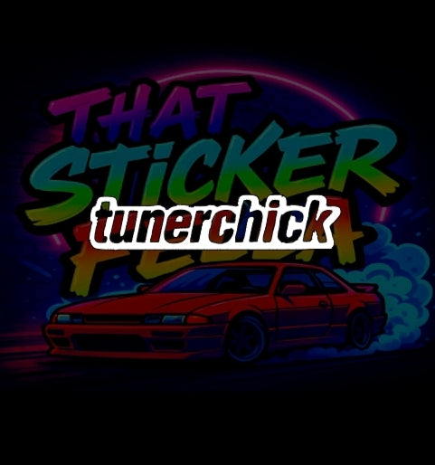 Tunerchick sticker