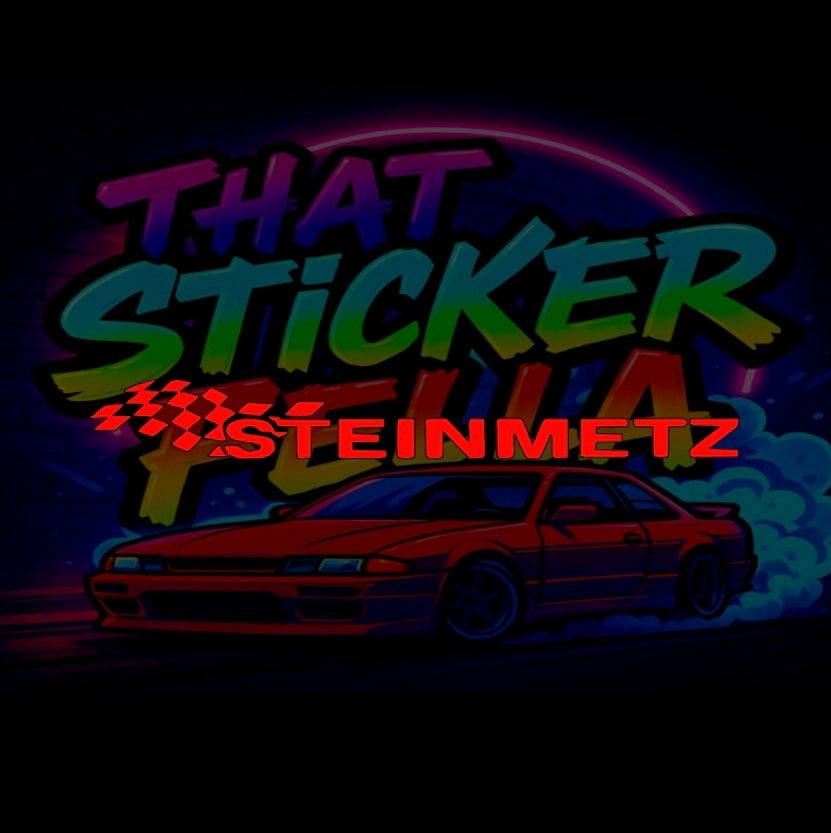 Steinmetz windscreen sticker