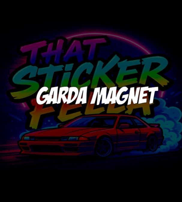 Garda magnet sticker