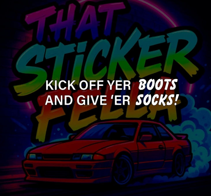 Kick off yer boots and give er socks