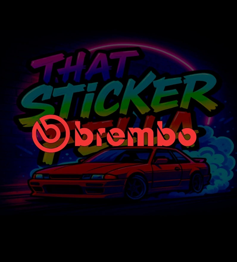 Brembo sticker