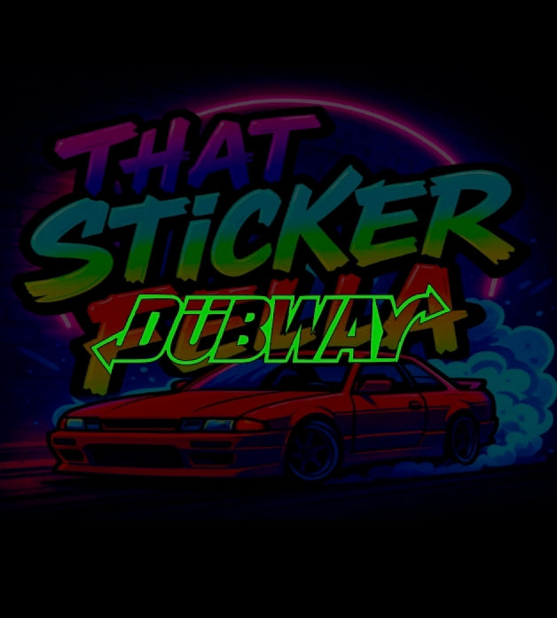 Dubway sticker