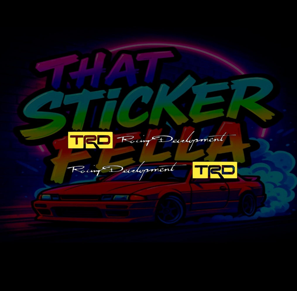 Trd door stickers