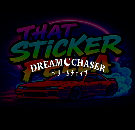 Dream chaser window sticker