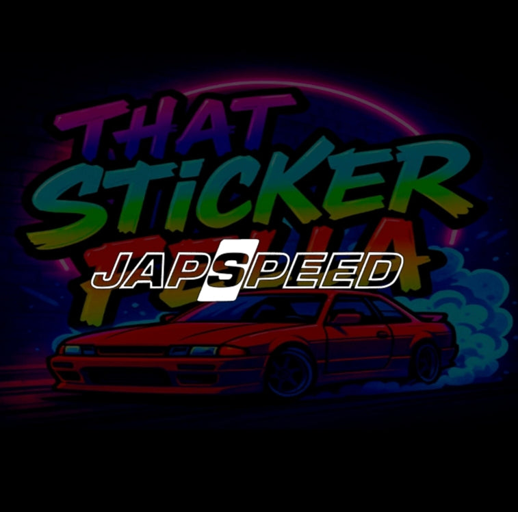 Japspeed windscreen sticker