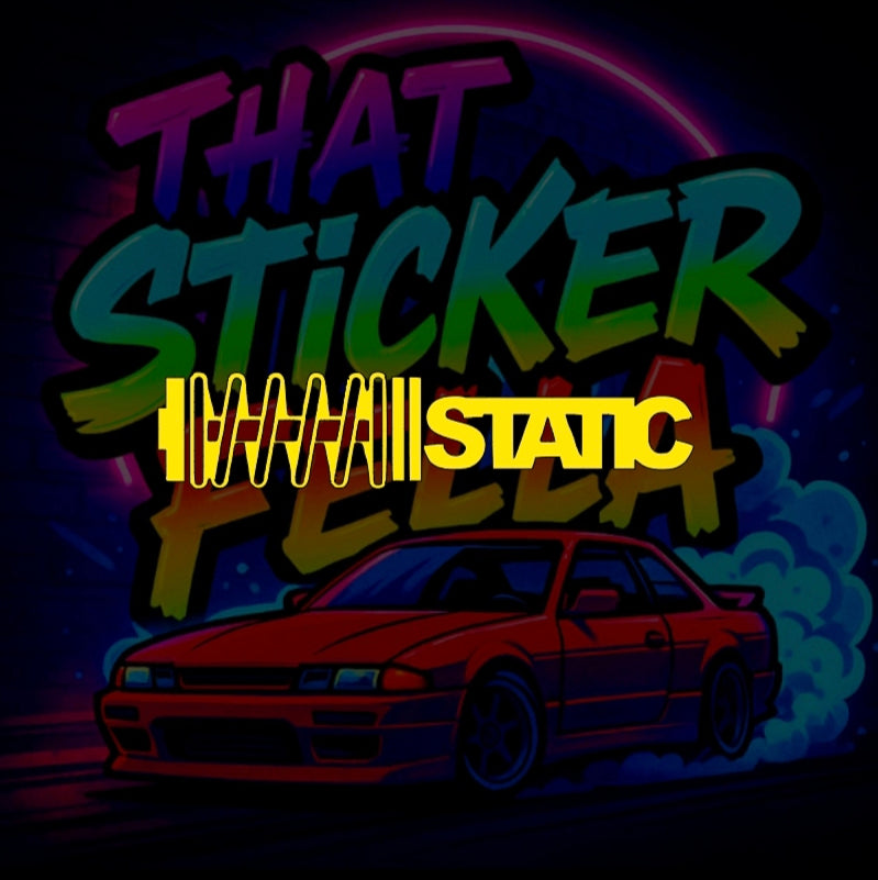 Static window sticker